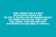 Fancy Summer Font, a Handwritten Font by QR Design Studio (Thumbnail 5 of 9)