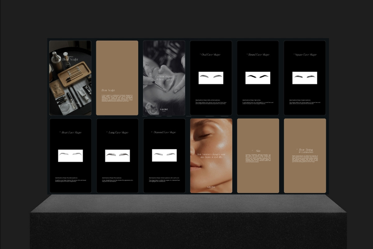 Brow & Beauty Instagram Templates