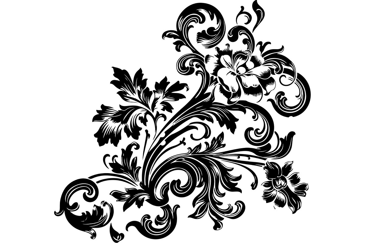 Vintage Floral Ornament & Wreath SVG, an Object Graphic by Gfx_Store (Photo 10 of 16)