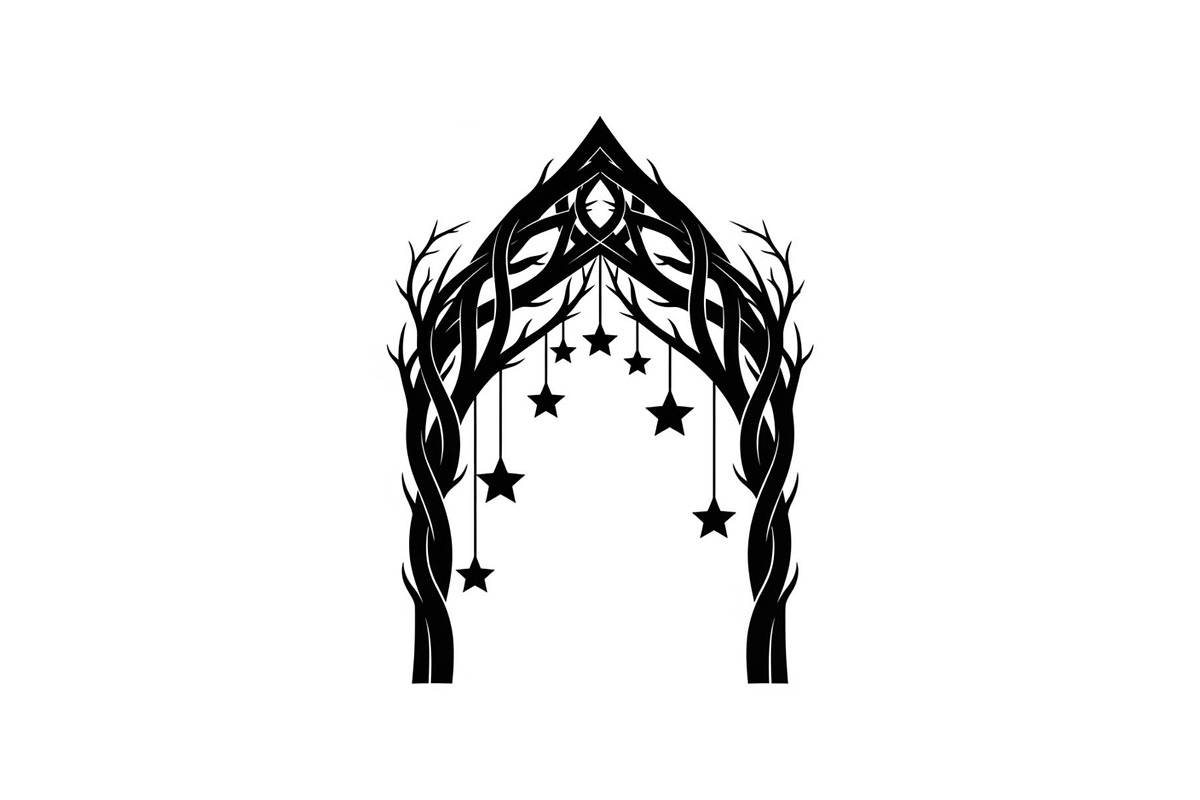 Mandala Crescent Moon Bundle, an Illustration by jahid234 (Photo 26 of 31)
