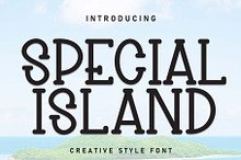 Special Island | Script Font