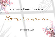 Moriana - Handwritten Script Font, a Script Font by StringLabs (Thumbnail 1 of 5)