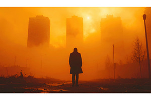 A lone figure walks through, a Person Photo by Igor Tichonow