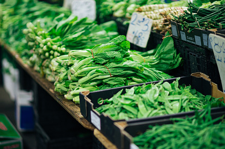 Green vegetables containing food, vegetable, and vegi