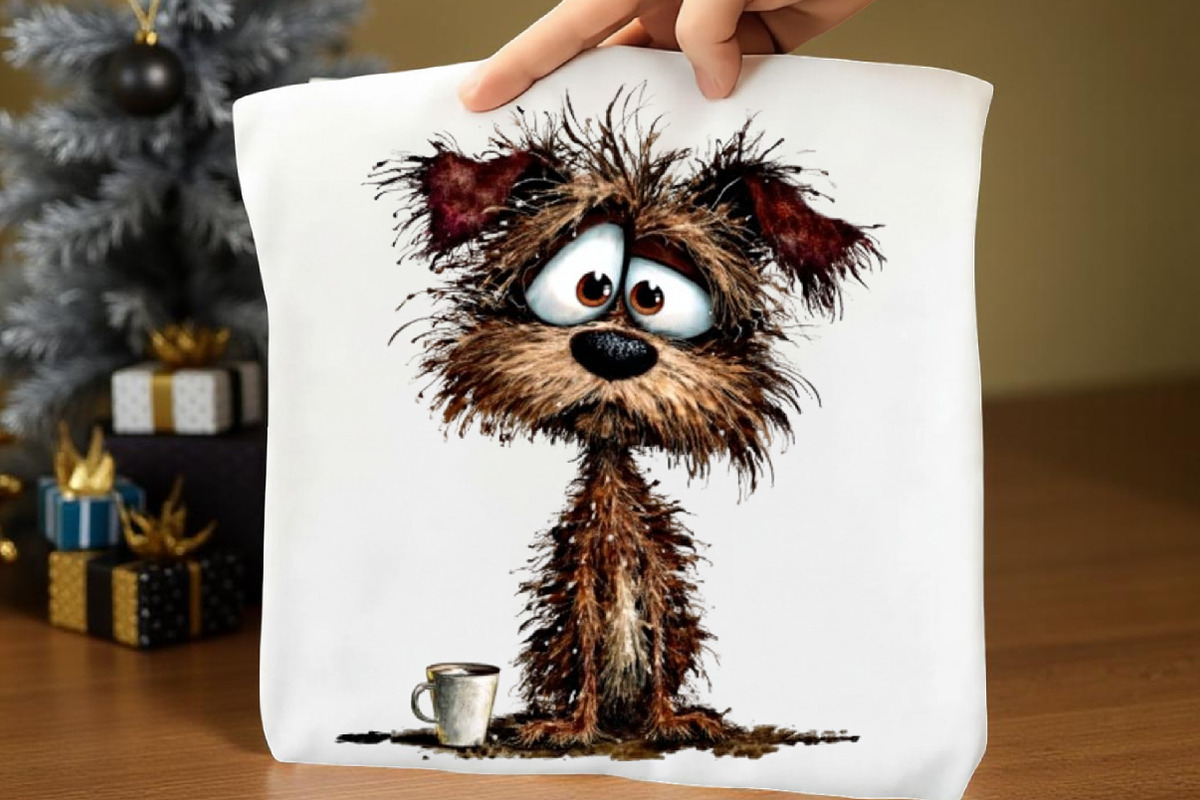 whimsical Frazzled Dog Clipart, an Animal Illustration by Rose Art (Photo 6 of 7)