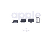 apple devices 26 icons, an Icon by iconfield (Thumbnail 1 of 10)