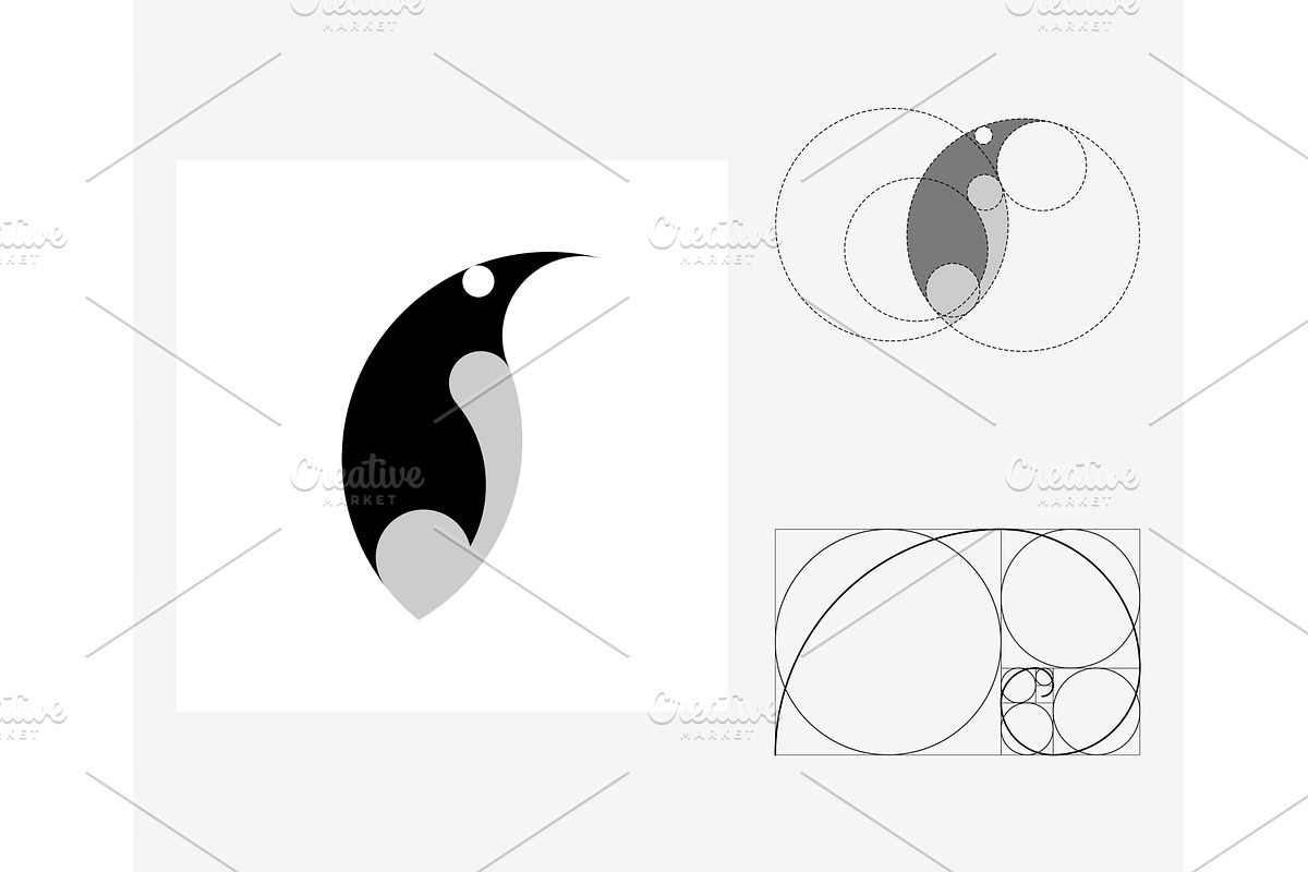 Vector penguin, an Animal Illustration by Serebrennikov