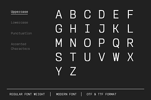 Monospaced Font