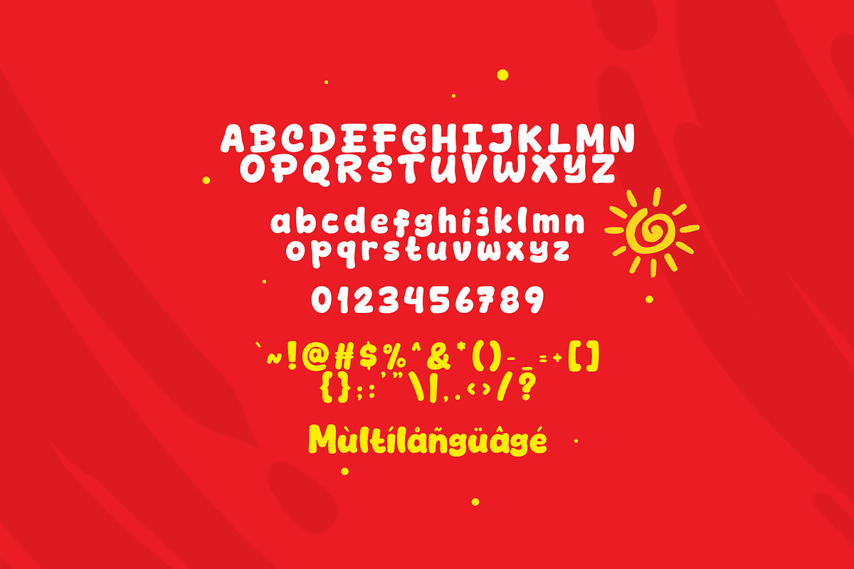 Magic Red, a Sans Serif Font by khurasan (Photo 4 of 4)