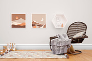 Boho Abstract Landscapes, a Decorative Illustration by Pretty Meerkat (Thumbnail 2 of 8)