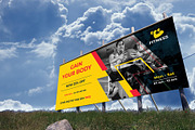 gym billboard template, a Poster Template by creative-som (Thumbnail 2 of 3)