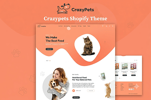 Crazy Pets - Pets Shop Shopify Theme, a Shopify Template by ThemesRain