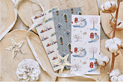 SNOWMANIA Watercolor set, an Illustration by Lemaris (Thumbnail 5 of 6)