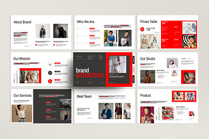 Brand Strategy Presentation Template, a Presentation Template by MightyDesign