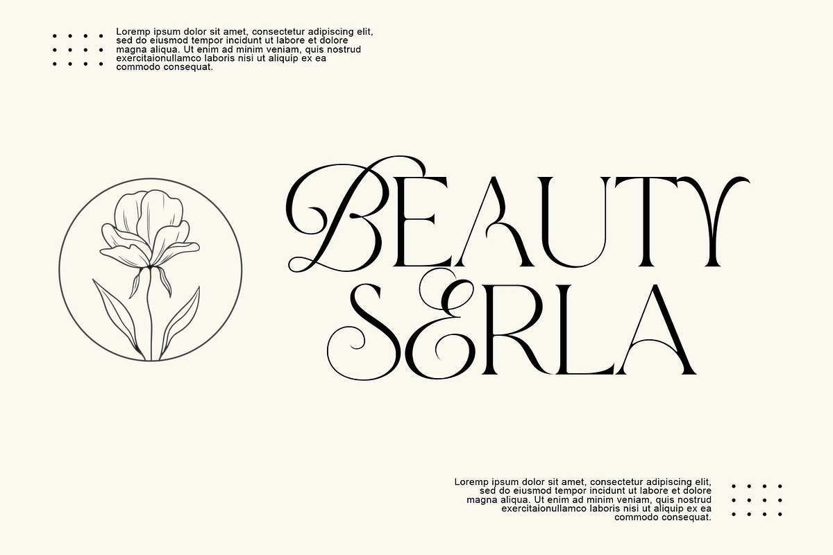 Magurety - Stylish Serif Font, a Serif Font by Luna Shop (Photo 4 of 8)