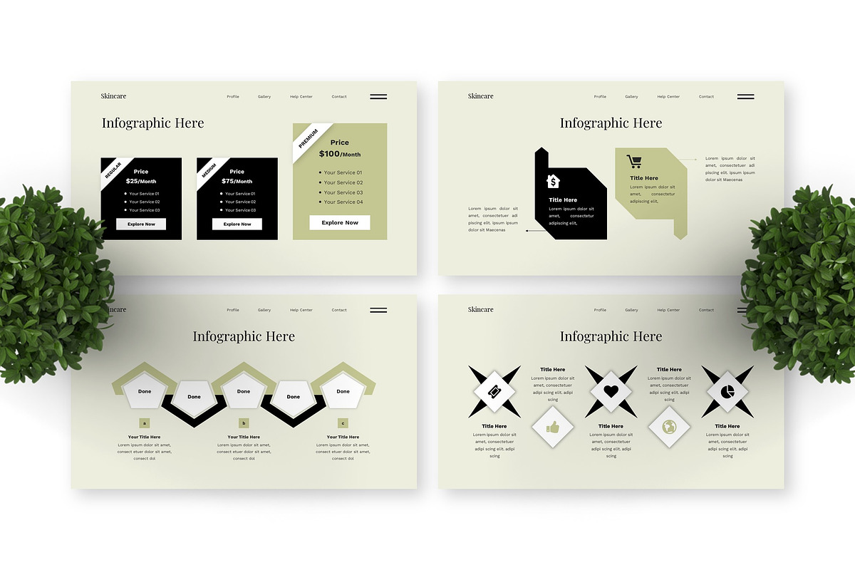 Skincare - Beauty Product Keynote, a Presentation Template by Deepslide Studio (Photo 3 of 6)