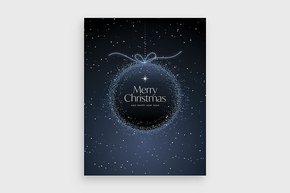 Christmas Gift Tag Flyer Template preview 6