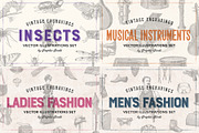 Vintage Illustration Bundle 80% OFF, an Object Graphic by Graphic Goods (Thumbnail 7 of 10)