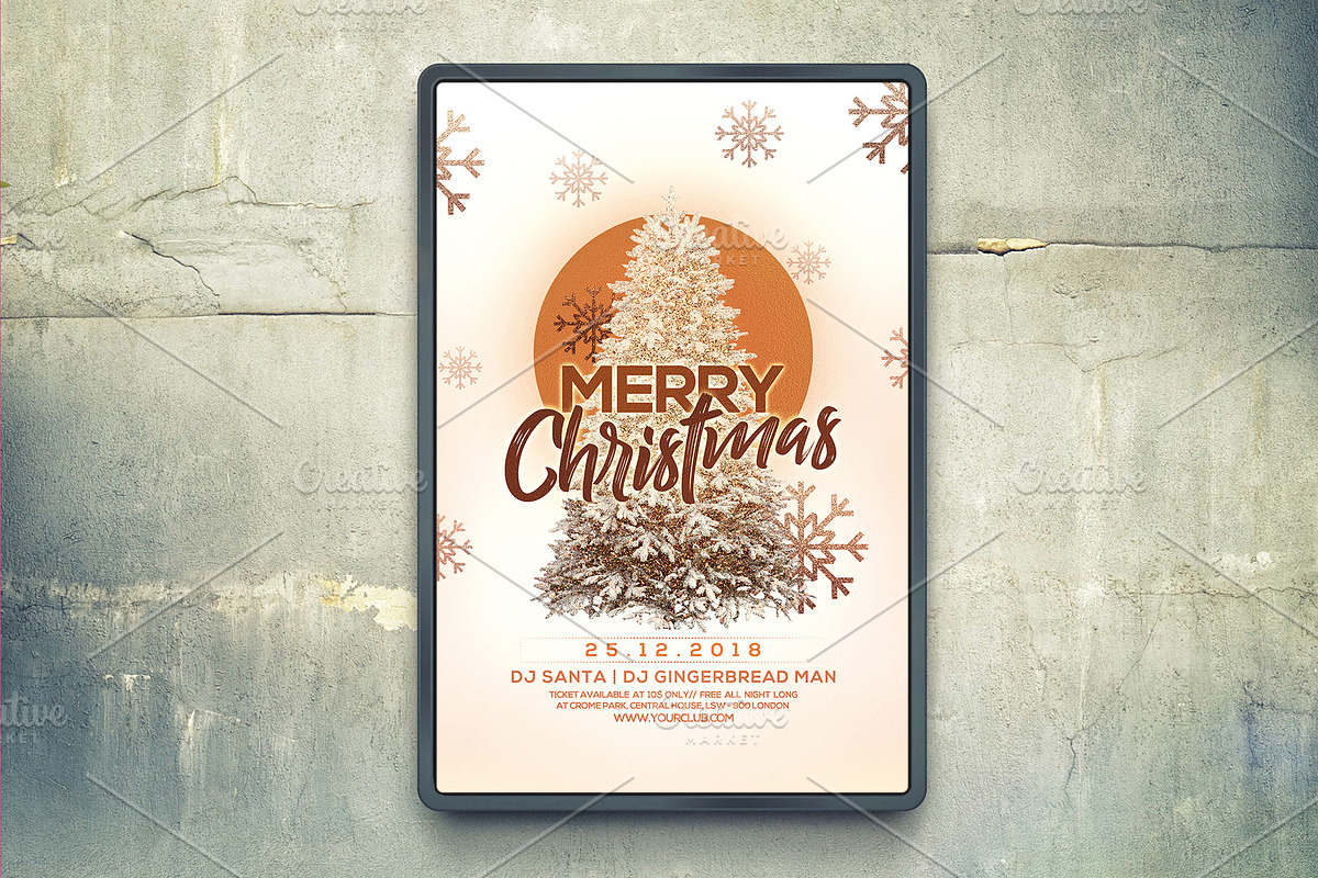 Christmas Invite, a Flyer Template by Flyer Arts (Photo 4 of 4)