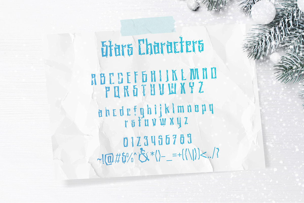 Mount and Snow Typeface, a Symbol Font by alit design (Photo 10 of 15)