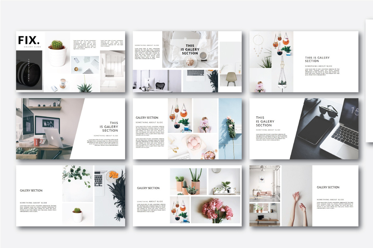 Fix Minimal Powerpoint, a Presentation Template by Defa Visual (Photo 5 of 14)