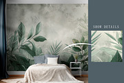Hand drawn forest building wallpaper, a Wallpaper Graphic by Muzi pear studio (Thumbnail 10 of 10)
