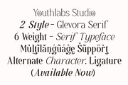 Glevora - Elegant Serif Family, a Serif Font by Youthlabs Studio (Thumbnail 16 of 18)