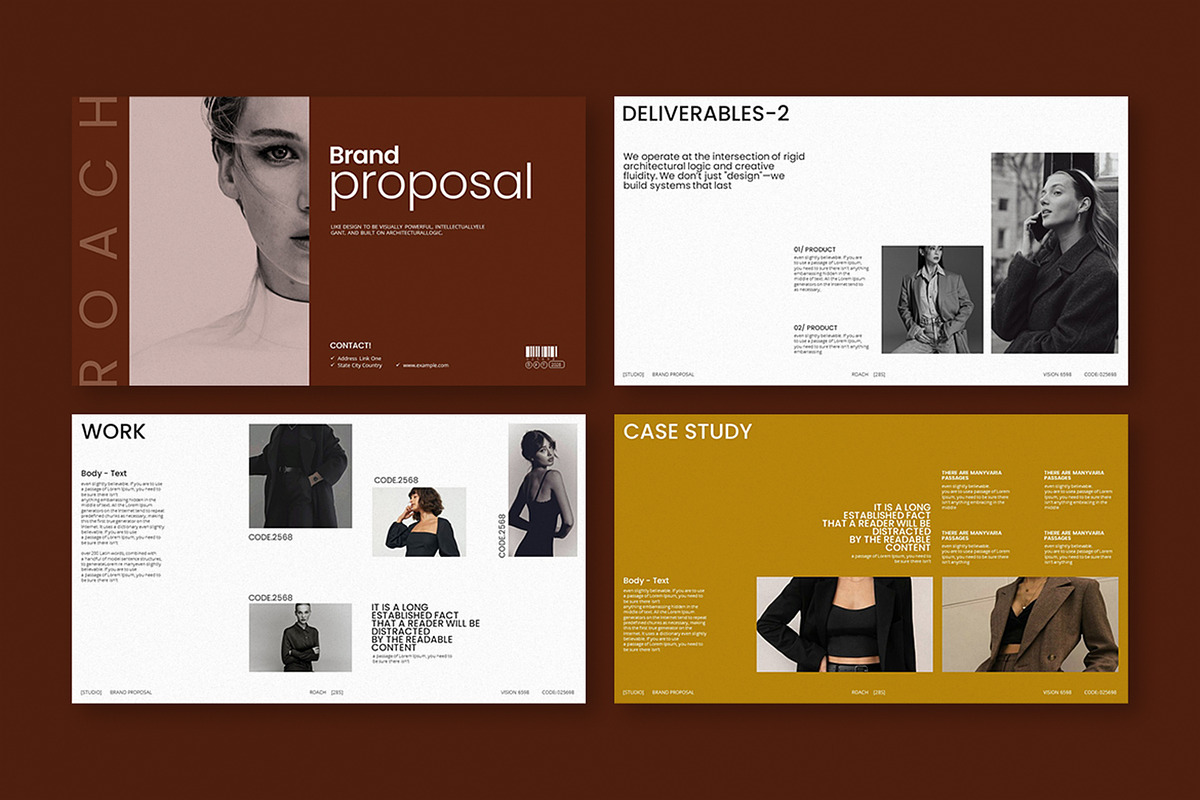 Brand Proposal Presentation Template, a Presentation Template by Slide_Genius1 (Photo 4 of 8)