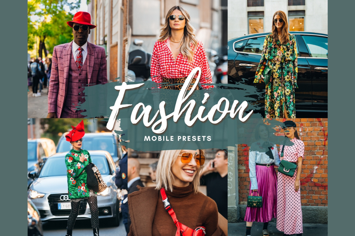 FASHION Mobile Lightroom Presets, an Action Add-On by 123PRESETS.COM (Photo 1 of 9)