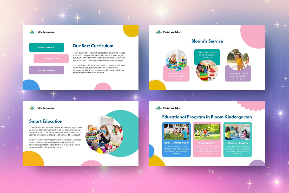 Kindergarten Keynote, a Presentation Template by FIBRINOSÄ (Photo 2 of 5)