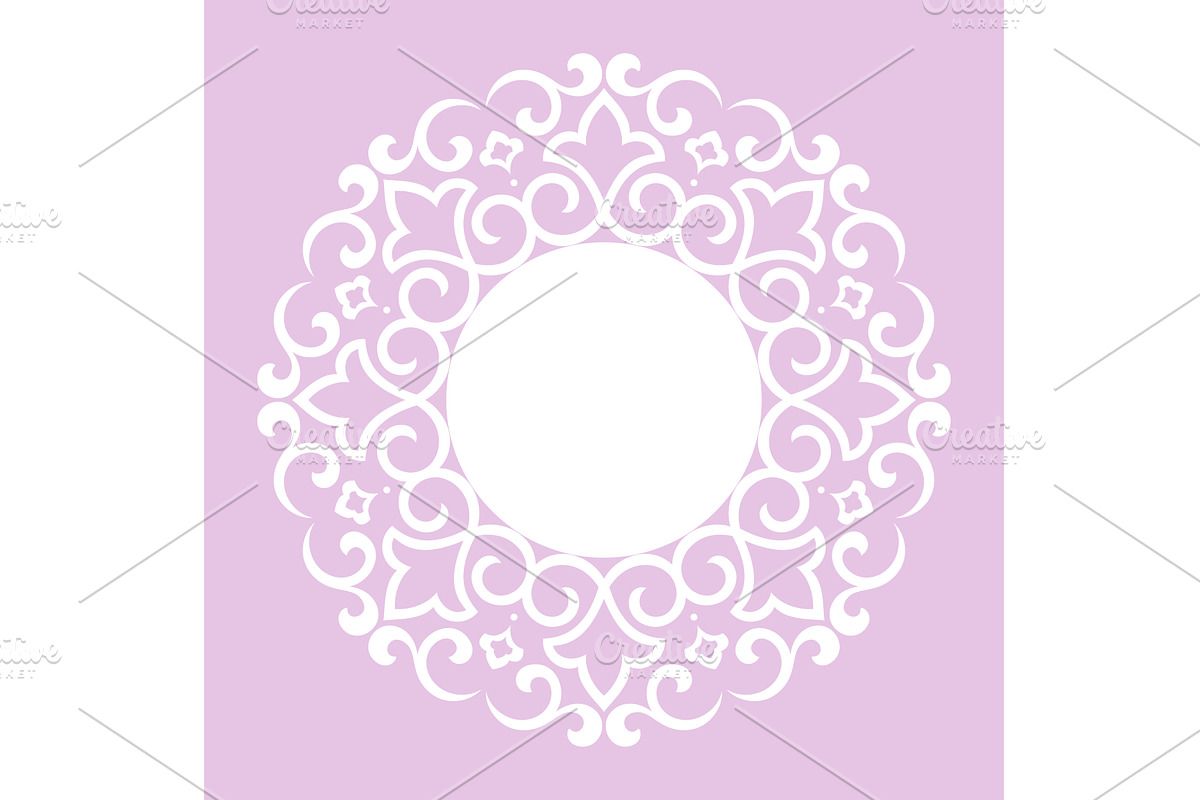 Decorative frame Elegant vector, a Decorative Illustration by RODINA (Photo 1 of 3)