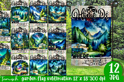 watercolor camping bundle, a Templates & Theme by TanuschArts (Thumbnail 4 of 10)