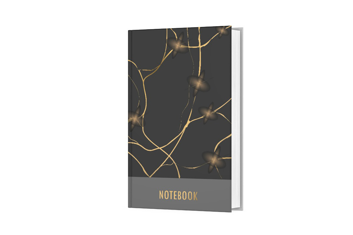 Kintsugi style - Notebook design set, an Education Illustration by KeronnArt (Photo 3 of 4)
