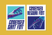 Moist Condesed Display, a Sans Serif Font by executypeStudio (Thumbnail 10 of 13)