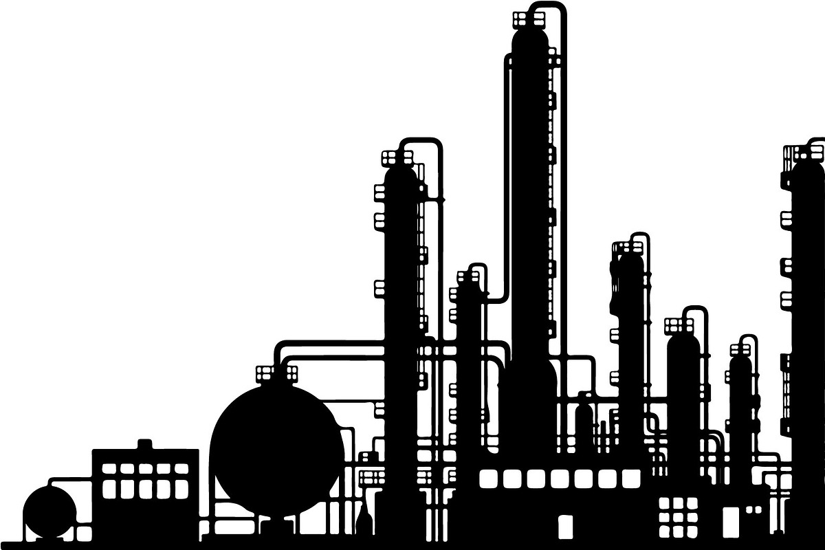 Industrial Factory Silhouette Bundle, an Illustration by Designs_River (Photo 13 of 45)