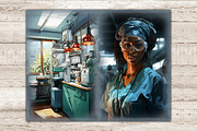 Medical Junk Journal Pages, a Work Illustration by GlamArtZhanna (Thumbnail 7 of 9)