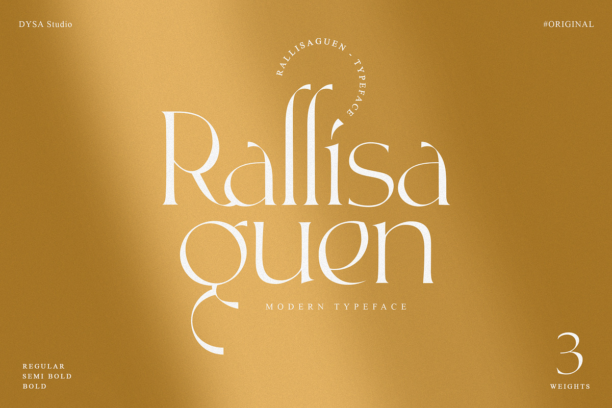 Rallisaguen, a Serif Font by DYSA Studio (Photo 1 of 11)