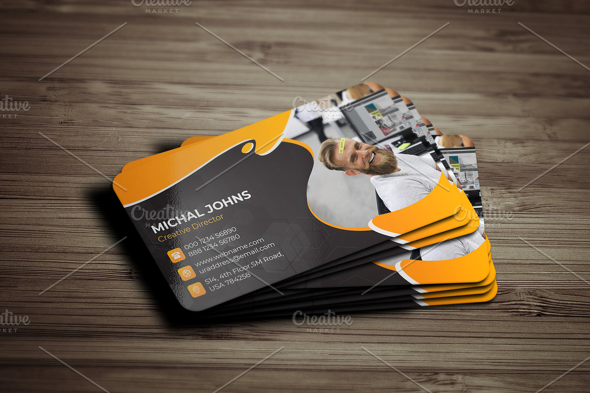 Business Cards, a Business Card Template by DesignsLab (Photo 2 of 12)