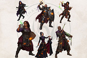 The Thirteenth Night Grimhollow Tale, a Seasonal Illustration by ThatsDesignArt (Thumbnail 13 of 17)