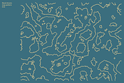 Hand-drawn vector maps volume 2, an Object Graphic by The Shop (Thumbnail 20 of 26)