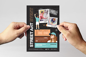 Street Art Event Flyer Template