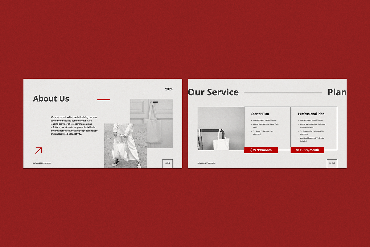 Databridge Pitch Deck - Powerpoint, a Presentation Template by Surotype (Photo 6 of 10)