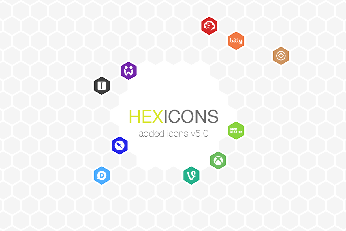 Hexicons - The expanding icon set preview 6