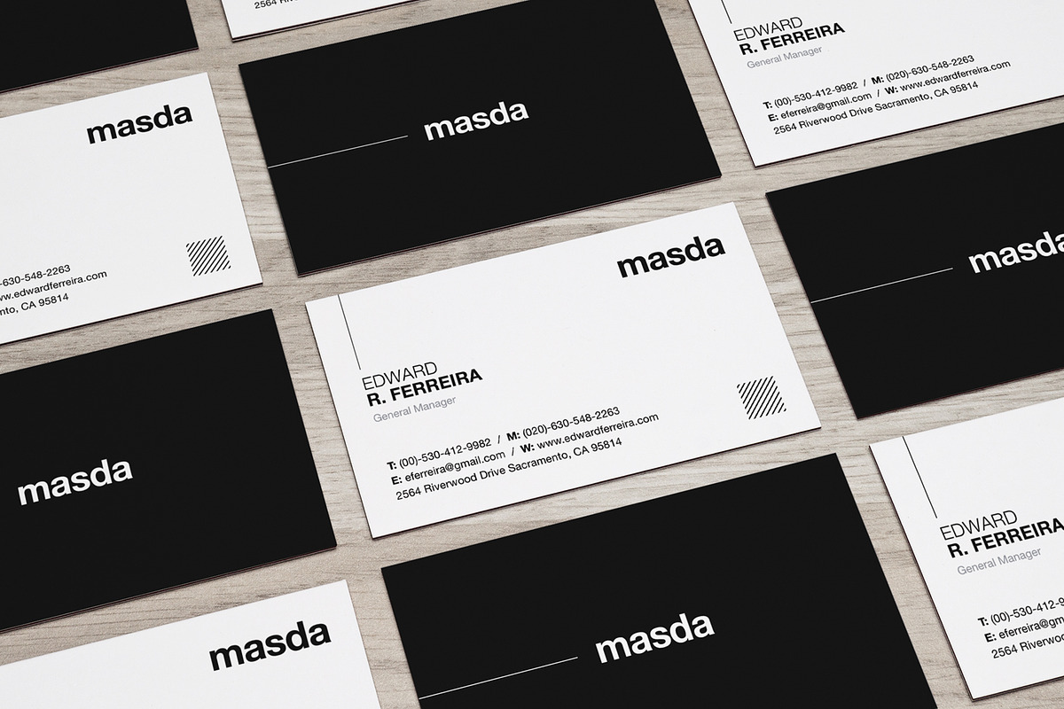 Minimal Business Card, a Business Card Template by Dkgray77 (Photo 2 of 2)