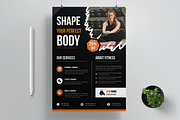 Fitness Gym Flyer Template, a Flyer Template by MightyDesign (Thumbnail 1 of 8)