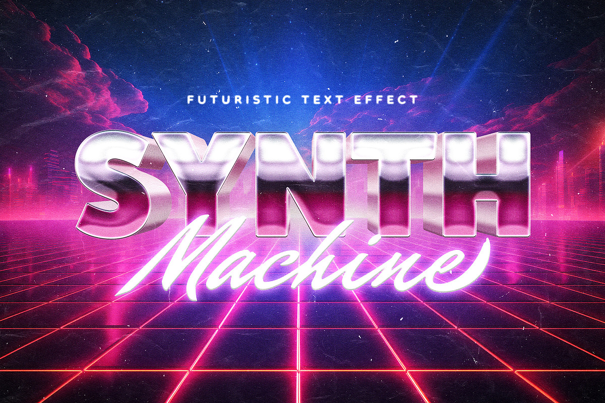 80s Text Effects Collection, a Layer Style Add-On by pixelbuddha.net (Photo 9 of 15)