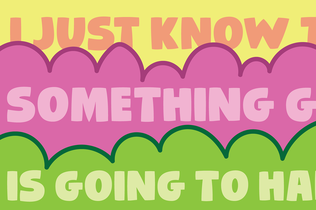 Move Your Feet!, a Sans Serif Font by pizzadudedotdk (Photo 3 of 10)