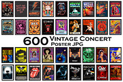 Vintage Concert Poster, Retro Poster, a Wallpaper Photo by Chipshpow Graphics (Thumbnail 1 of 9)