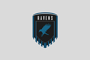 Sport Logo Ravens, a Branding & Logo Template by Midgardians (Thumbnail 2 of 3)