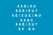 Sticko Summer Font, a Sans Serif Font by Iqsiart Studio (Thumbnail 7 of 9)